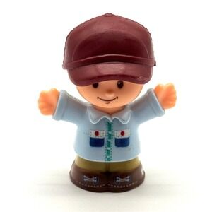 Fisher-Price Little People Helpful Harvester Figure Boy Ball Cap‎ Blonde 2019